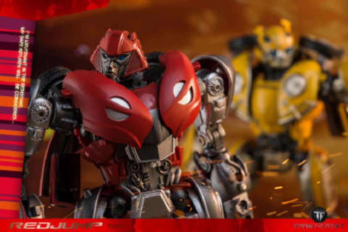 Transcraft TC-02CJ Red Jump (Bumblejumper) Toy Photography In-Hand Images